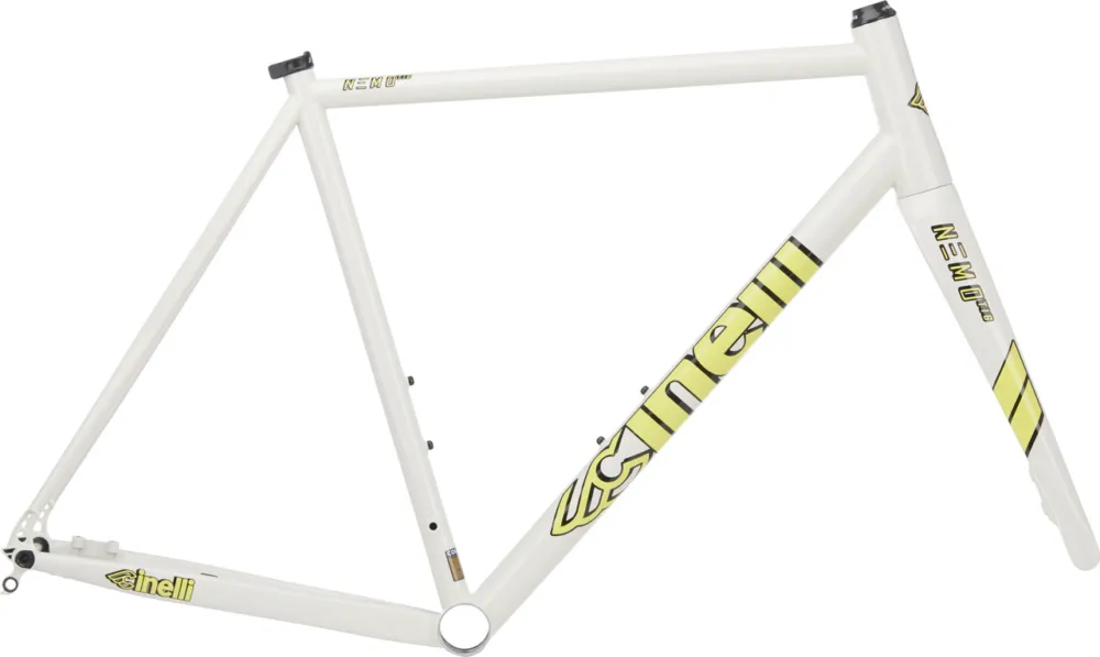 Cinelli Nemo TIG Road Disc II Rahmenkit - oat milk | 1 1\\/8" - 1,5" tapered | XS | 45 mm Ausverkauf
