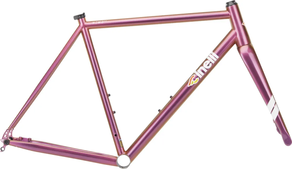Cinelli Nemo TIG Road Disc II Rahmenkit - gold-pink | 1 1\\/8" - 1,5" tapered | XXL | 45 mm Günstig