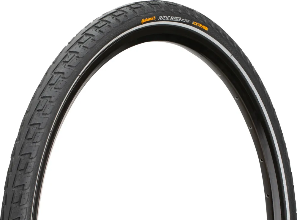Geprüft Continental Ride Tour 27,5" Drahtreifen - schwarz-reflex | 27.5 " | 42 mm | 42-584
