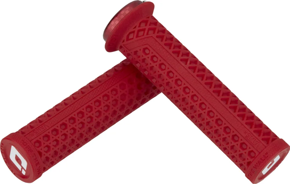 Bestpreis ODI Vans v2.1 Lock-On Lenkergriffe - red | 135 mm
