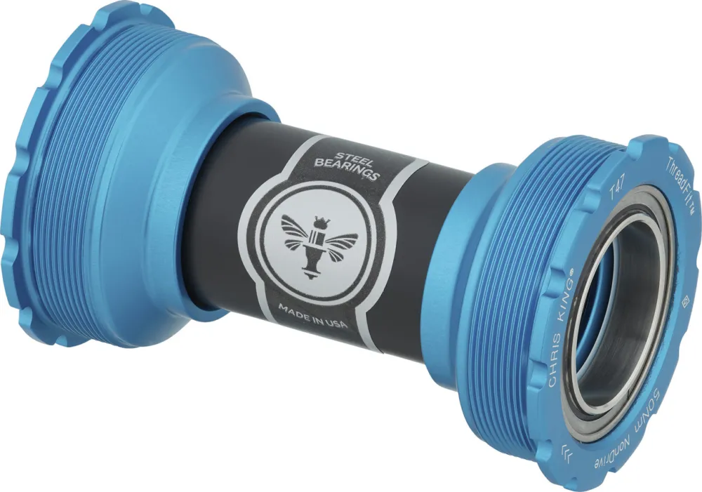 Chris King ThreadFit T47 - 24i Innenlager - matte turquoise | T47 Kracherpreis