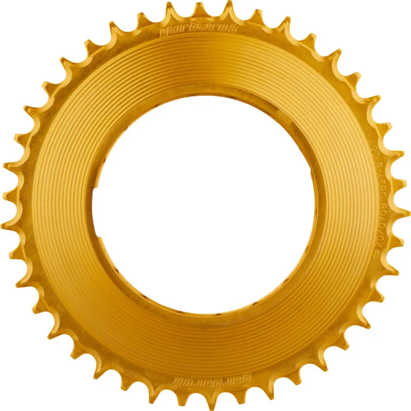 Direktkauf Garbaruk Thread Mount Kettenblatt für SRAM RED XPLR AXS PM Rund - gold | 42 | 42 Z
