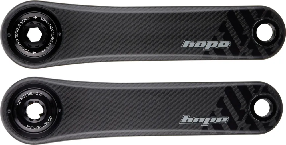 Bestseller Hope Carbon 68 / 73 mm Kurbel - blue | 165,0 mm | ohne Kettenblatt