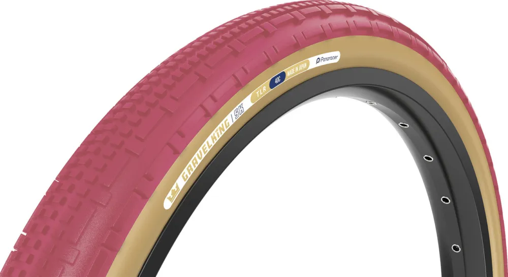 Panaracer GravelKing SK TLR Limited Edition 28" Faltreifen - cranberry-brown | 45 mm | 45-622 Jetzt Bestellen