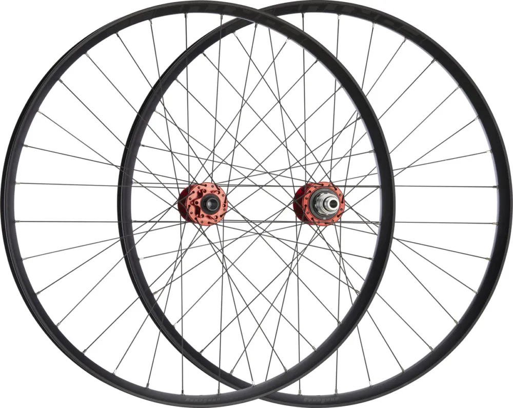 Hope Pro 5 + Fortus 35 Disc 6-Loch 29" Boost Laufradsatz - red | Shimano MTB | Boost | 148 mm | 110 mm | Boost | 29" | 110 mm | Shimano MTB | 110 mm | 148 mm Echt
