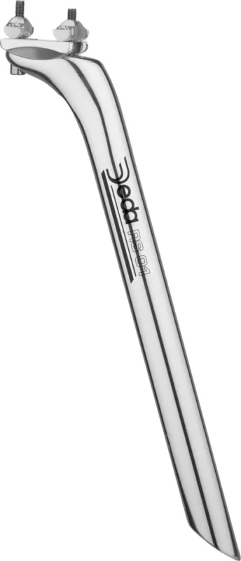DEDA RS 01 Sattelstütze - silber-glänzend | 350 mm | 21 mm | 27,2 mm Schneller Versand