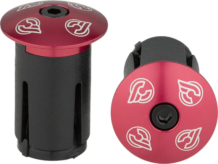 Super-Preis Cinelli Lenkerendstopfen - red