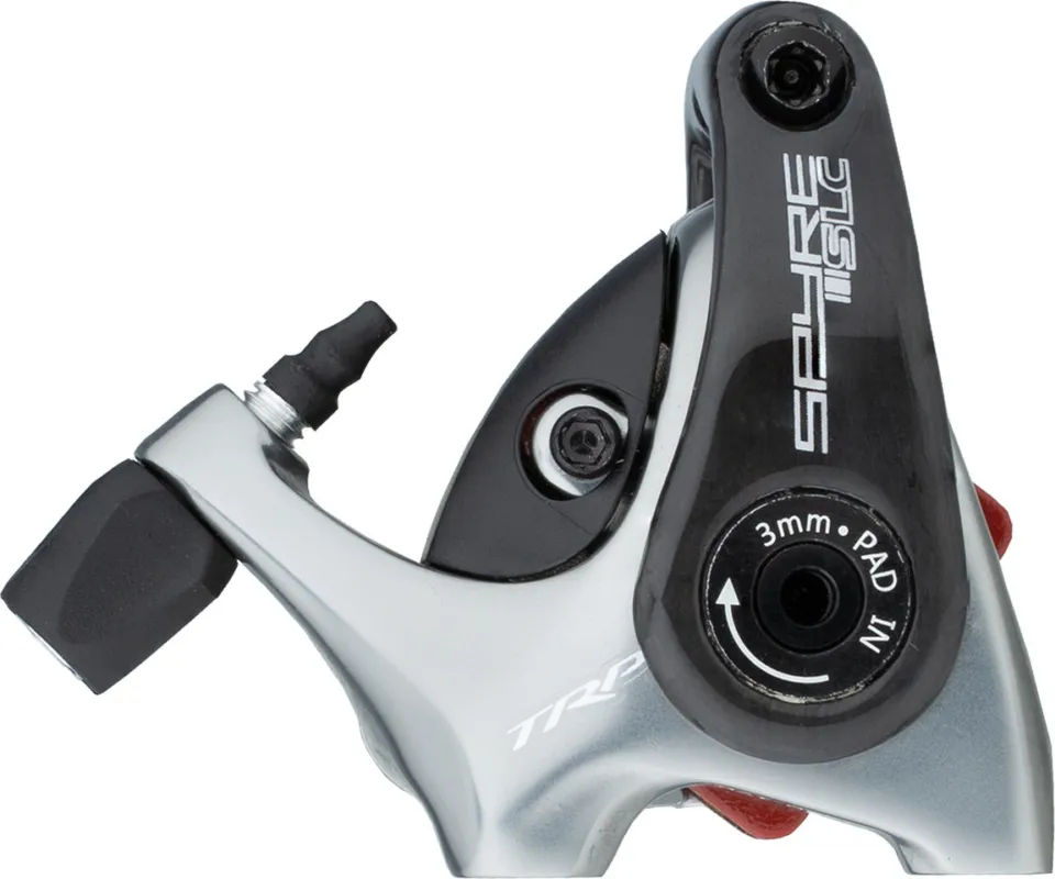 Zertifiziert TRP Spyre SLC Flat Mount Bremssattel - grau | Set | ohne Bremshebel