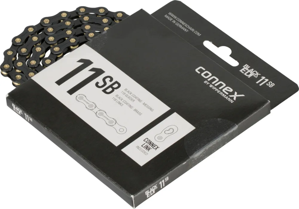 Rabatt Connex 11SB Black Edition 11-fach Kette - schwarz-gold | 118