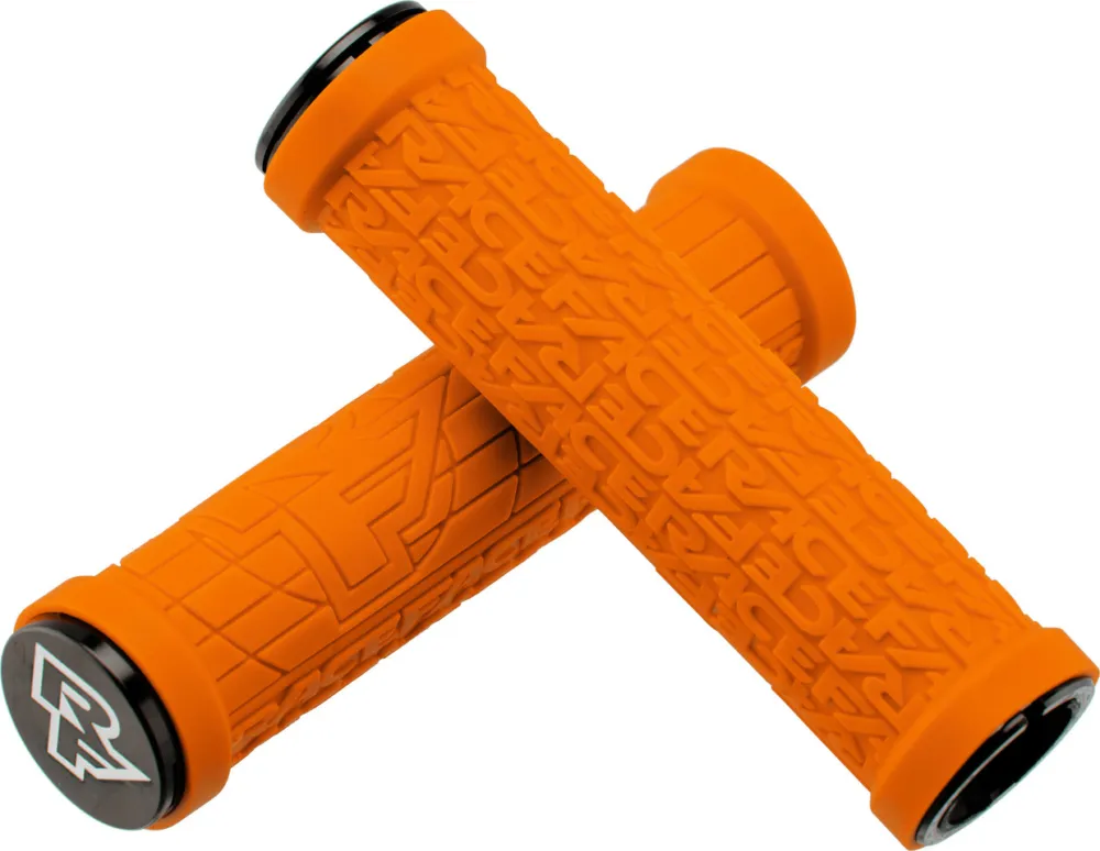 Race Face Grippler Lock On Lenkergriffe - orange | 30 mm Mega-Angebot