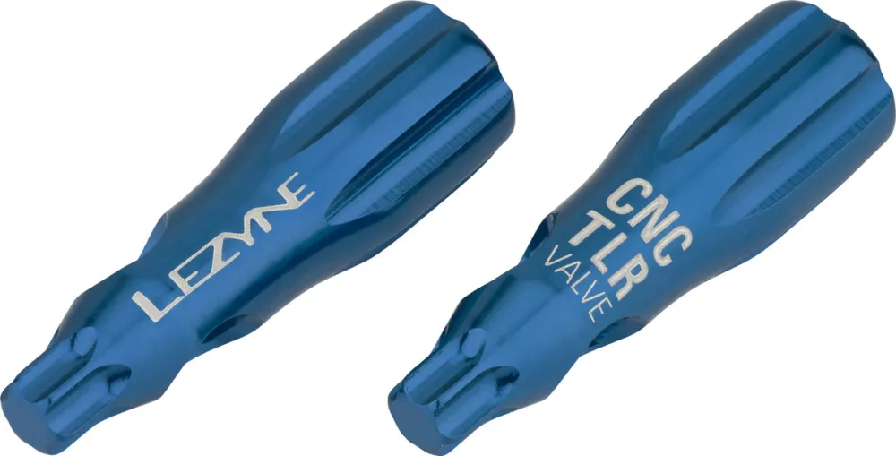 Lezyne CNC TLR Ventilkappen - blau | SV Markenprodukt