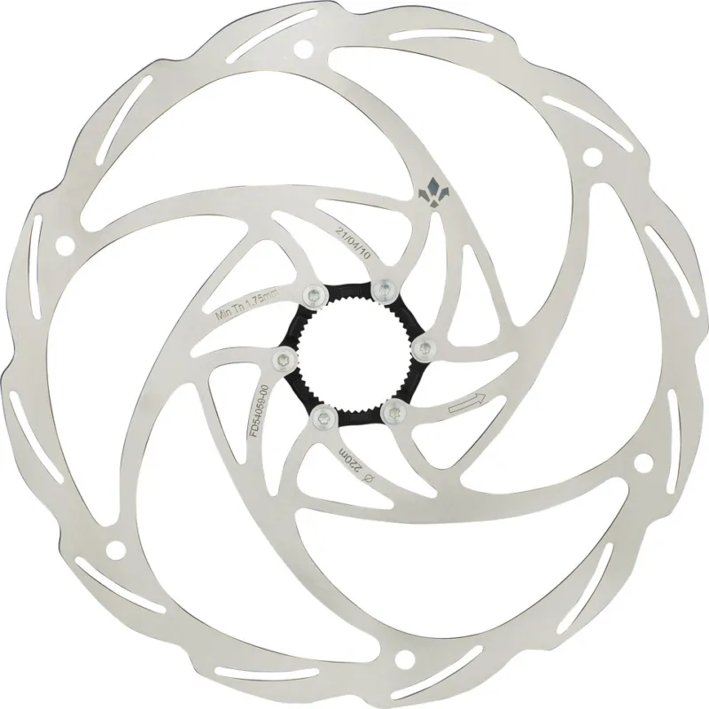 Highlight Formula Monolitic Bremsscheibe Center Lock - silver | 220 mm