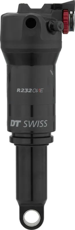 Heißes Angebot DT Swiss R 232 ONE Trunnion Remote ready Dämpfer Modell 2023 - schwarz | 185 mm x 50 mm