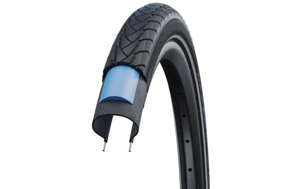 Echt Schwalbe Reifen Marathon Plus HS440 TwinSkin Refl.SG EC - 28x1.40