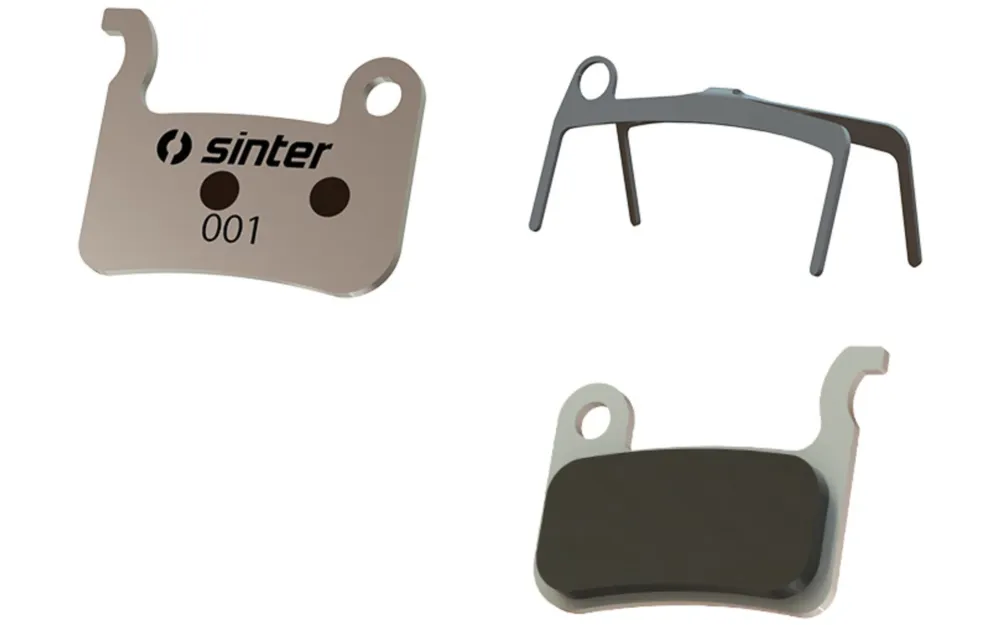 Sinter Bremsbelag Shimano Typ A - Standard/rot Markenprodukt