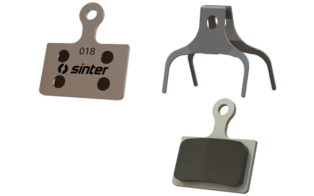 Sinter Bremsbelag Shimano Typ K - Standard/rot Neu