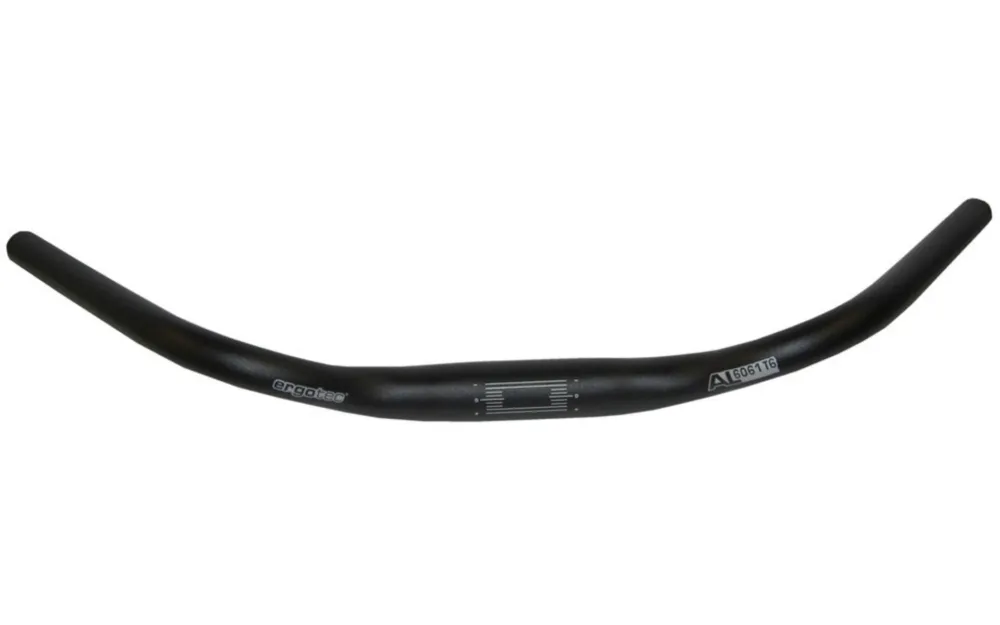 Neue Ware ergotec Lenkerbügel Stuttgart Alu, Ø31,8mm, 610mm, schwarz, 52°