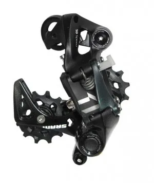 Sram Schaltwerk X01DH 10-fach, kurzer Käfig schwarz aluminium Preiswert