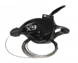Neu Im Sortiment Sram Schalthebel vorne X9 3-fach sz/grau