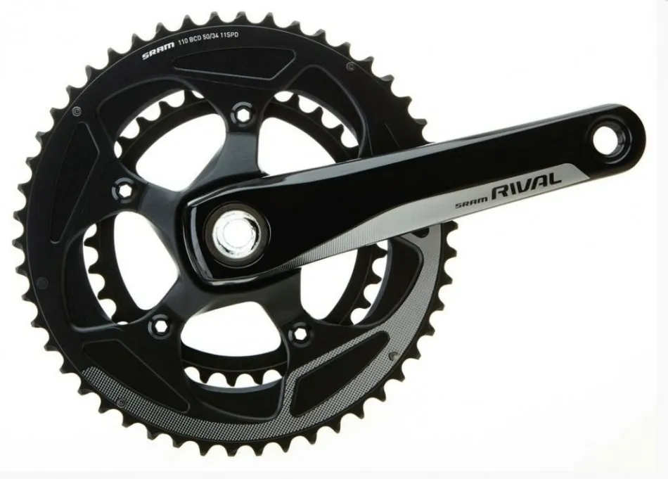 Top-Preis SRAM Kettenradgarnitur SRAM RIVAL 22 BB30 50/34 Z. 175 MM