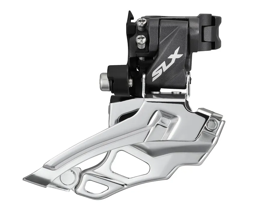 Gratis Versand Shimano Umwerfer SLX FD-M676 multi clamp-Typ für 2x10 Down Swing Dual Pull