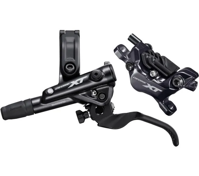 Shimano Scheibenbremsset DEORE XT M8120-L (VR) 4-Kolben Schwarz Bremsgriff Sale