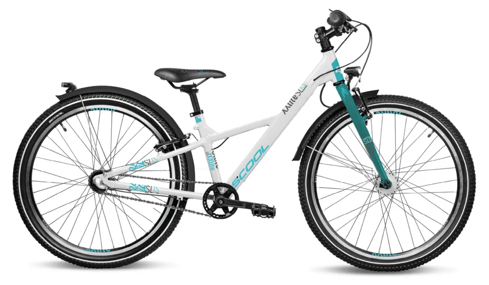 Echt S'cool XXlite SL 20 3-Gang - 20 Zoll - Y-Form - white/aqua - Größe 28 CM