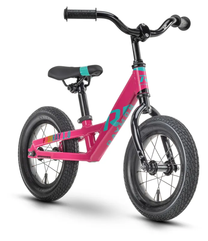 Raymon PushRay 1.0 - 12 Zoll - Diamant - Black Magenta Cyan Rainbow - Größe 13 CM Preiswert