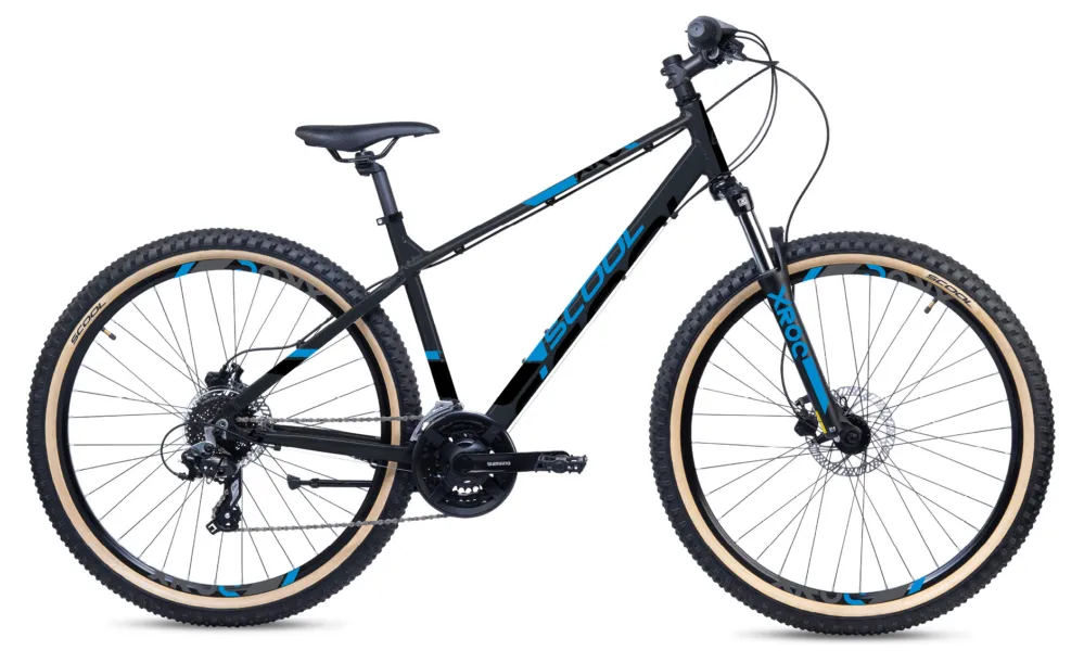 S'cool Xroc Plus 27,5-24S - 27,5 Zoll - Diamant - schwarz/blue - Größe 45 CM Wochenendangebot