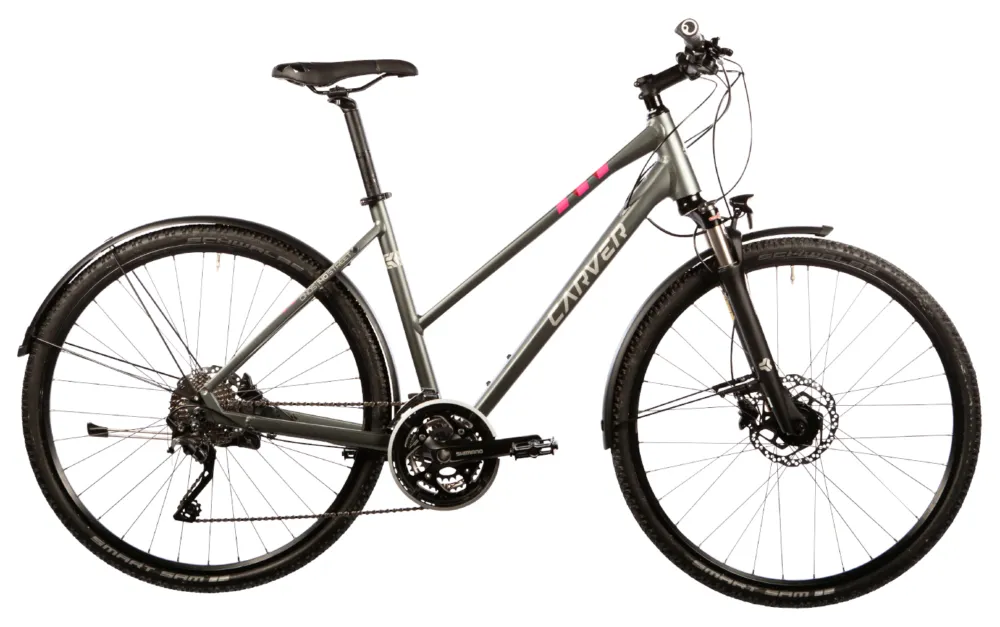 Carver Cinos Street 140 30s - 28 Zoll - Trapez - 2026 - anthracite silver neonpink - Größe 55 CM Beliebt