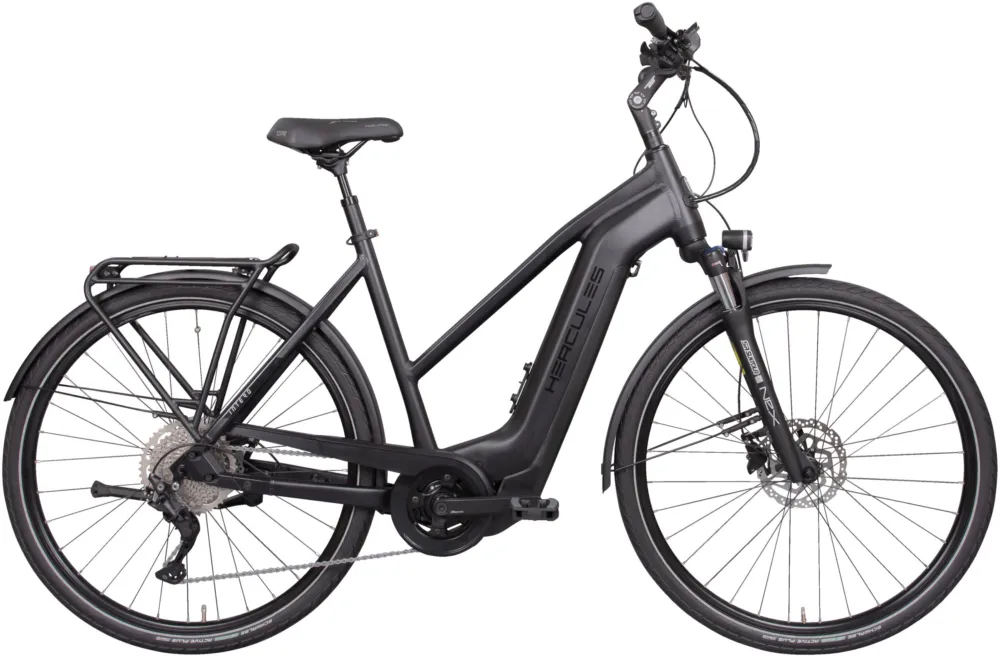 Bestseller Hercules Intero Sport I-10 - 630 Wh - 28 Zoll - Trapez - black matt - Größe 53 CM