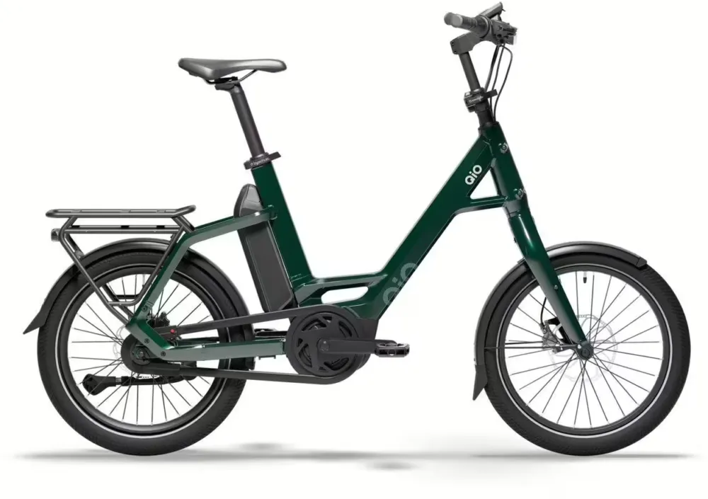 Abverkauf QiO Compact AP-8 - 545 Wh - 20 Zoll - Compact - 2026 - forest green - Größe 48 CM
