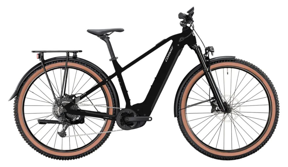 Conway Cairon SUV 4.0 - 750 Wh - 29 Zoll - Diamant - black matt/silver matt - Größe 49 cm / L Beliebt
