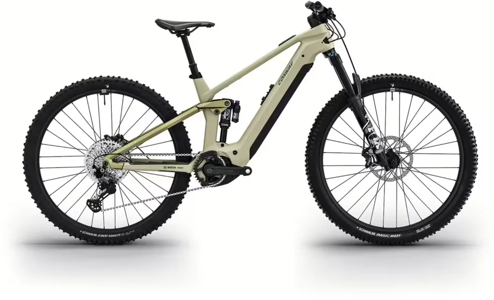 Neuheit Conway Xyron LT 9.0 - 800 Wh - 29 Zoll - Fully - desert matt / bronze matt - Größe M / 42 CM