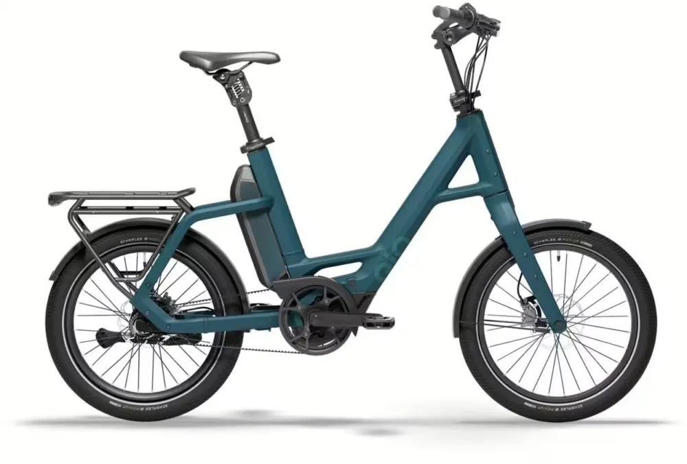 Aktuell QiO Compact PX5+ - 800 Wh - 20 Zoll - Compact - 2026 - Petrol Blue matt - Größe 48 CM