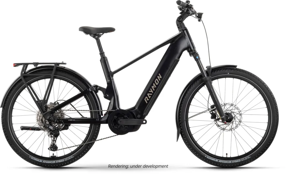 Bestseller Raymon Tavano Comp - 800 Wh - 27,5 Zoll - Fully - 2026 - black/stealth - Größe M