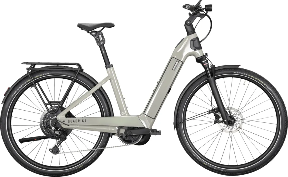 Kettler Quadriga CX10 - 800 Wh - 28 Zoll - Tiefeinsteiger - gentlemen's grey - Größe L Abverkauf