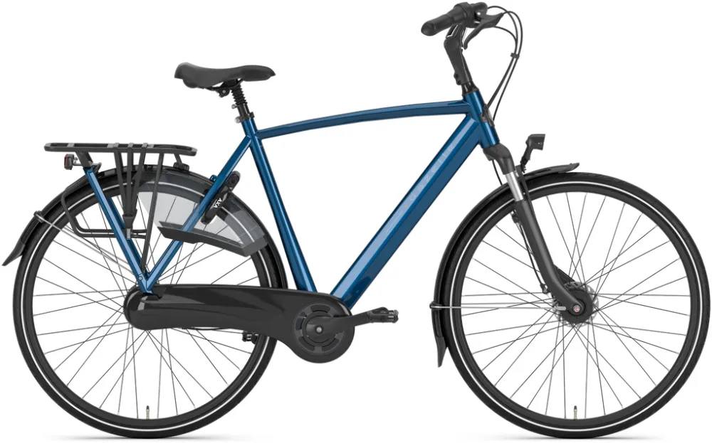 Abverkauf Gazelle Orange C7+ - 28 Zoll - Diamant - 2026 - Mallard Blue - Größe 65 CM
