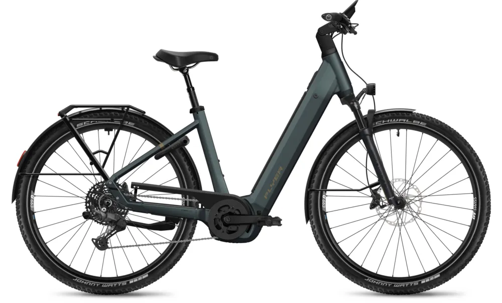 Preisknaller Flyer G2 Gotour 7.12 XC - 800 Wh - 29 Zoll - Tiefeinsteiger - Midnight Blue Satin - Größe M