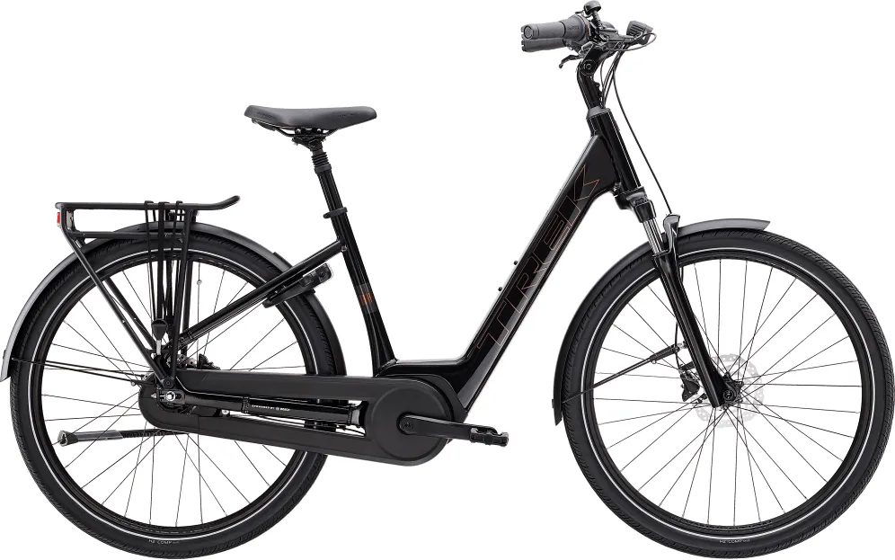 Trek District+ 2 Lowstep - 400 Wh - 27,5 Zoll - Tiefeinsteiger - 2026 - Trek Black - Größe L Schneller Versand