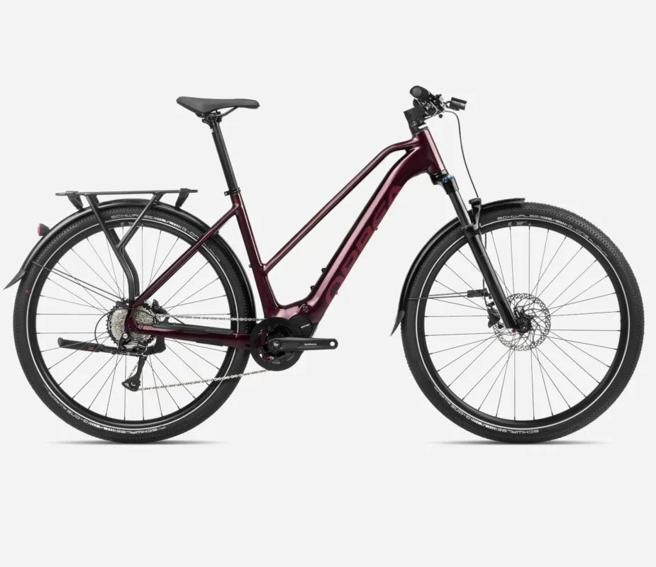 Solange Der Vorrat Reicht Orbea Kemen MID 40 - 540 Wh - 28 Zoll - Trapez - Dark Red (Gloss -Matt) - Größe L