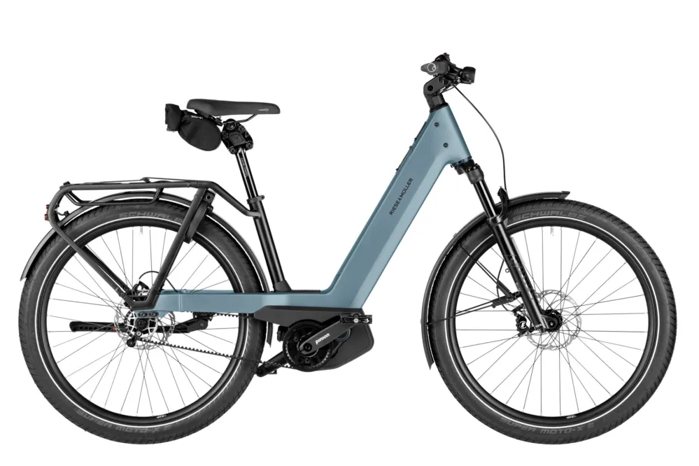 Riese und Müller Nevo5 Core - 540 Wh - 27,5 Zoll - Tiefeinsteiger - 2026 - ice-blue - Größe 45 CM Billig