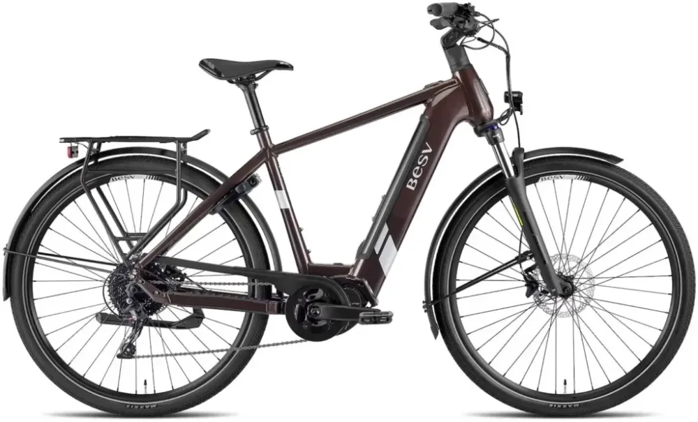 BESV TR 1.3 Step Over - 630 Wh - 28 Zoll - Diamant - metallic umbra - Größe M Neu Im Sortiment
