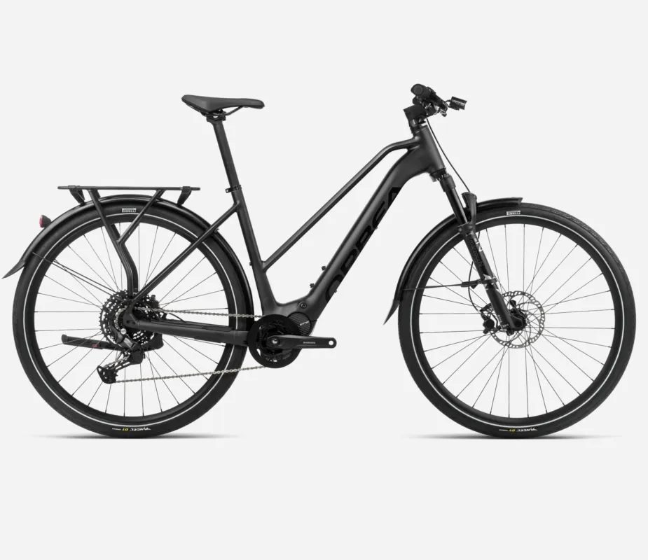 Highlight Orbea Kemen MID 30 - 540 Wh - 28 Zoll - Trapez - Metallic Night Black (Matt-Gloss) - Größe M