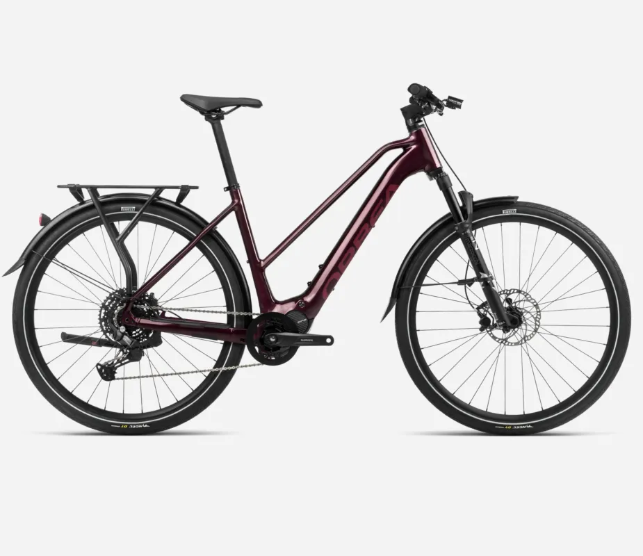 Preis Gesenkt Orbea Kemen MID 30 - 540 Wh - 28 Zoll - Trapez - Dark Red (Gloss -Matt) - Größe S