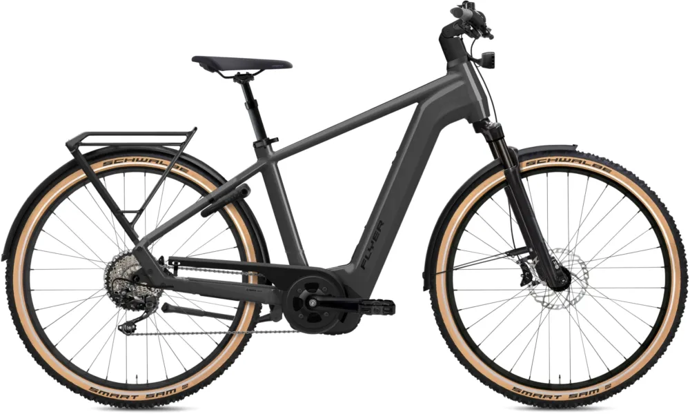 Sale Flyer G1 Gotour 7.12 XC - 750 Wh - 28 Zoll - Diamant - Cold Anthracite Gloss - Größe M