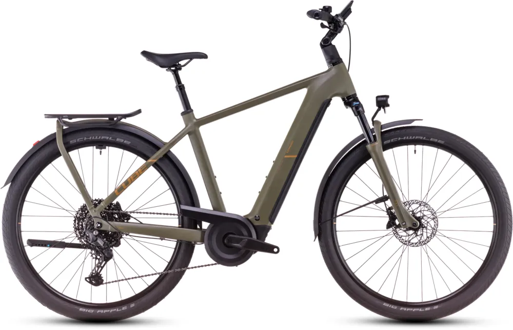 Super-Preis Cube Kathmandu Hybrid Pro 800 - 800 Wh - 28 Zoll - Diamant - dustyolive´n´gold - Größe 62 CM