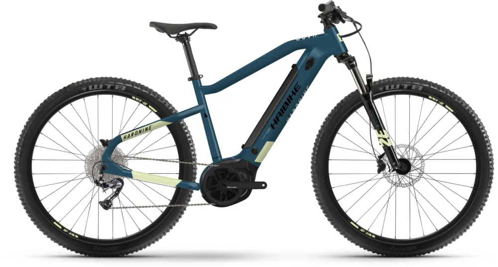 Haibike HardNine 5 - 500 Wh - 29 Zoll - Diamant - blue/canary - Größe 49 CM Preis Gesenkt