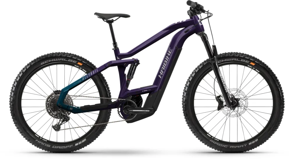 Haibike AllTrail 8 27.5 - 625 Wh - 27,5 Zoll - Fully - gloss fade purple chrome - Größe 44 CM Knallerangebot