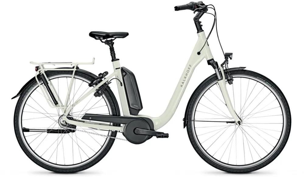 Ausverkauf Kalkhoff Agattu 1.B Move - 500 Wh - 28 Zoll - Tiefeinsteiger - starwhite glossy - Größe 60 CM